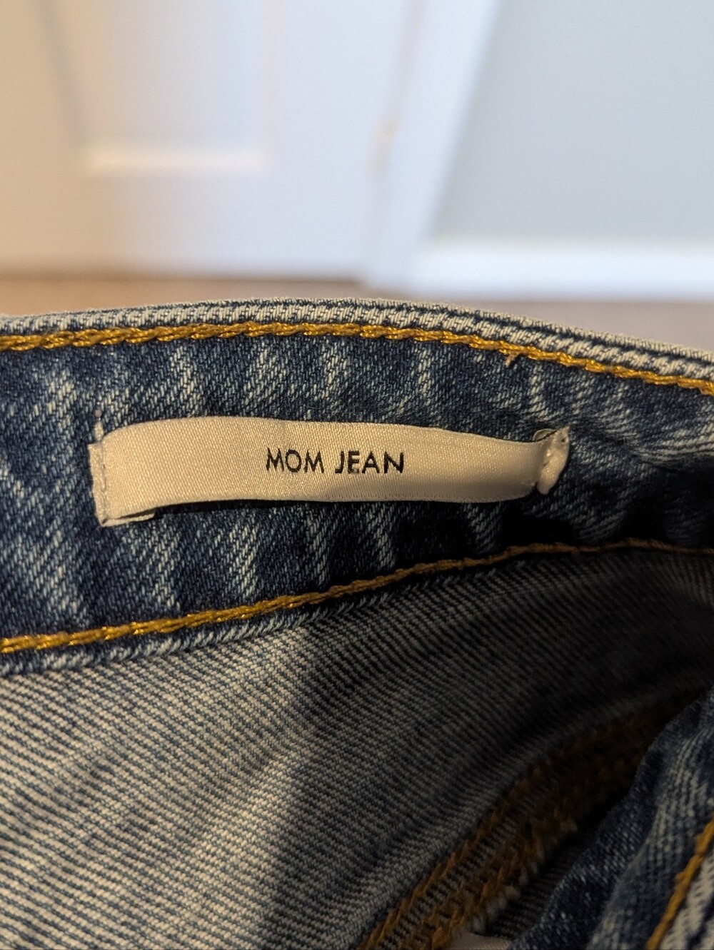 Vintage Guess Womens Straight Leg High Waist Mom Jeans Stonewash Blue 90s 26 - Picture 13 of 15
